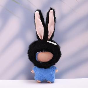 Vêtements adaptés uniquement pour poupées Mini Quatrième Génération, accessoires vestimentaires avec coiffe oreilles de lapin pour Lafufu - Product Image 6