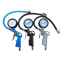 Pistolet de gonflage économique avec manomètre, outils de réparation avec tuyau en caoutchouc