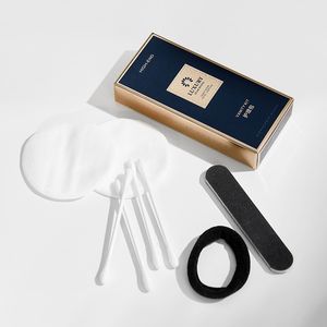 Boîte de papier de luxe OEM certifiée écologique FSC, recyclable, équipement sec pour hôtel, kit <span class=keywords><strong>dentaire</strong></span>, kit de rasage, peigne, bonnet de douche, ensemble de vanité - Product Image 2