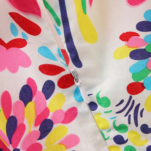 2020 3 años Niño bebé niñas loto hoja <span class=keywords><strong>collar</strong></span> punto volantes vestido nacido niños pequeños sin mangas casual ropa para niños - Product Image 4