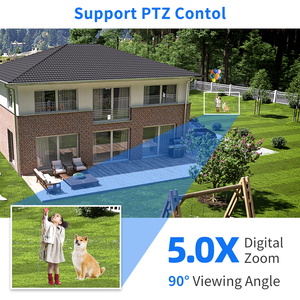 Cámara de Vigilancia WiFi Inalámbrica para Exteriores con Visión Nocturna a Color de 3MP H265, Impermeable, HD, WHD813, Seguimiento Automático de Movimiento, PTZ - Product Image 6