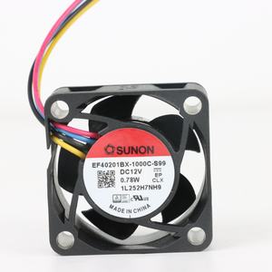 Ventilador Axial de Refrigeración para Gabinete Eléctrico SUNON EF40201BX-1000C-S99 40x40x20mm 12VDC 0.065A 0.78W 8200RPM 10.8CFM con Rodamiento de Bolas - Product Image 1