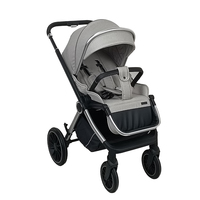 Poussette multifonctionnelle à prix de gros, poussette pour bébé, paysage élevé, 4 roues, lumières, poids léger, voyage, nouveau-né