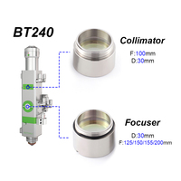 Ensemble de lentilles de collimation et de focalisation laser ZPLASER BT240 pour tête de découpe laser à fibre métallique, pièces d'équipement laser