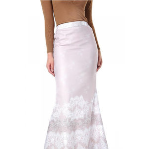 Ultima moda modello <span class=keywords><strong>Online</strong></span> Malaysia Floral Design Plus Size donna Jilbab Baju Kurung <span class=keywords><strong>abbigliamento</strong></span> islamico - Product Image 5