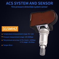 Sensores de Presión de Neumáticos Programables de Alta Calidad, Universales, 315/433MHz, TPMS, 1 Año de Garantía para Todos los Autos