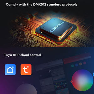 WT-<span class=keywords><strong>DMX</strong></span>-M WiFi & RF 3 in 1 DMX512にワイヤレスTuya WifiアプリRGBWマスターコントローラー - Product Image 3