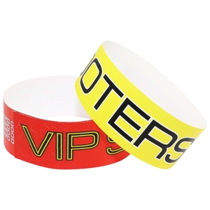 2025 billets d'entrée personnalisés bons billets bracelets en plastique parc pour enfants vilain parc à thème Bracelet jetable - Product Image 1