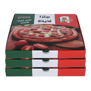 Özel pizza ambalaj kutusu için karton kutular pizza götürmek