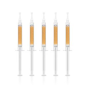 Gel blanqueador de dientes, Gel blanqueador profesional vegano 16% 35% 44% Hp, jeringas blanqueadoras 24K, Gel blanqueador de dientes dorado - Product Image 2