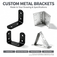 Support en L haute résistance, fabrication et pliage de métal avec traitement de surface OEM, équerre métallique d'angle