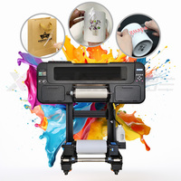 Imprimante jet d'encre UV à rouleaux X-Roland Procolored automatique à deux têtes I1600, 30 cm A3, pour film flexible AB, nouvelle