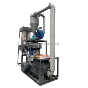 Linea di riciclaggio automatica della bolla macchina per il riciclaggio Acp separatore elettrostatico macchina per la separazione della plastica in alluminio