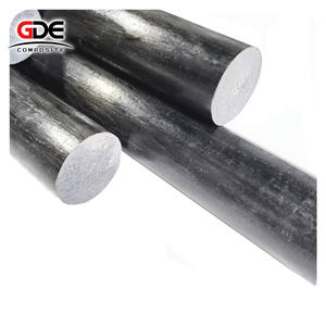 เสาคาร์บอนไฟเบอร์แบบดึงได้แท่งกลมคาร์บอนไฟเบอร์ยืดหยุ่นน้ำหนักเบา - Product Image 2