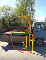 Grue de voiture hydraulique personnalisée 1 tonne 12V petite grue Jib grue de camion télécommandée