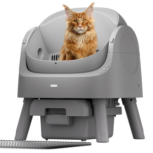 AS11 AutoScooper11 Offene Smarte Katzentoilette, Geräuscharme Selbstreinigende Katzentoilette mit Geruchskontrolle, Auf Lager & OEM-Unterstützung Verfügbar - Product Image 6