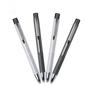 High Quality 1.0 mm Metal Click <b>Pen</b> Wholesale Promotional Novelty Logo Ballpoint Gift <b>Pen</b> Business School Writing Custom Brand - Product Image 1