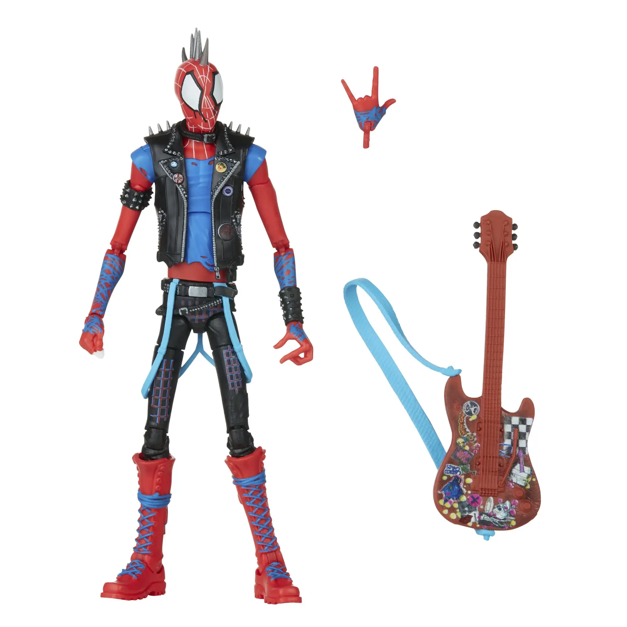 Spider Punk Action Figure High quality environmental protection materials figures mass customization wholesale action figu
