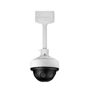 Notte all'aperto Visione Fisheye IP telecamere a 180 gradi 12MP Alta Speed Dome Sensore CMOS