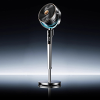 Ventilateur de refroidissement à air oscillant à moteur DC BLDC portable avec télécommande réglable en hauteur à faible bruit pour la maison et le bureau