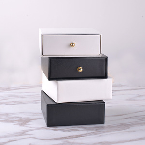 Luxury Cardboard Paper <b>Gift</b> <b>Box</b> for Handbag Custom Logo Printed Jewelry Packaging-Bracelet Ring <b>Earring</b> Necklace Drawer <b>Box</b> - Product Image 3