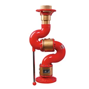 On Sale Fire Equipment Fixed Fire Fighting Water Monitor High Flow Rate Water Cannon