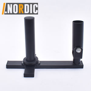 Base de jasmin Portable, Rotation à 360 degrés, attache de la barre en T, plate-forme en plastique, multifonctionnel, pour entraînement de poids - Product Image 4