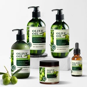 Set de Cuidado Capilar al por Mayor de Fábrica, 5 Piezas: Champú, Gel de Ducha, Acondicionador, Mascarilla de Aceite, Cremas Hidratantes y Nutritivas de Aceite de Oliva - Product Image 1