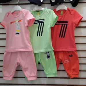 Lot en gros de vêtements d'été pour enfants à prix réduit, styles variés, envoi aléatoire : T-shirts, chemises, débardeurs, shorts, ensembles et tenues pour enfants - Product Image 3