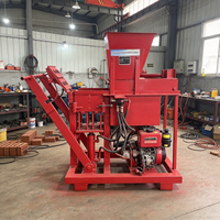 Machine à Briques Hydraulique Diesel pour Chantier Temporaire, Dispositif de Fabrication de Briques en Argile Diesel Hydraulique, Vente Chaude