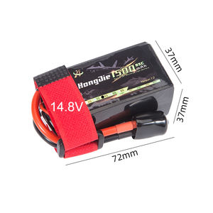 Pabrik 853562 Lithium Li-polimer 4S 95C 14.8V 1500MAh untuk Model Mainan Model Kehidupan Perahu Listrik Baterai Polimer Pesawat - Product Image 1