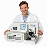 Analyseur automatique de fluor et de chlore, analyseur de F/Cl par hydrolyse à haute température avec titration, équipement de laboratoire pour l'analyse du charbon