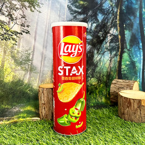 Snack Asiatici Lay's, Patatine Selezionate, Nuovo Gusto Lanciato: Peperoncino Dolce Messicano, 90g - Product Image 4