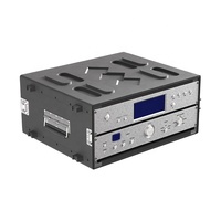 PE + ABS 2U/3U/4U/6U Portable petit boîtier de vol en plastique lumière scène équipement Audio stockage Simple armoire
