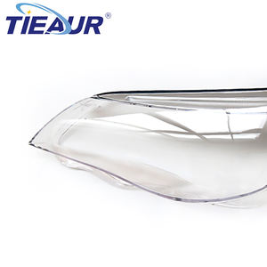 TIEAUR Version haute avec accessoires couvercle d'objectif phare verre Transparent système d'éclairage automatique pour <span class=keywords><strong>E60</strong></span> 2008-2010 ans - Product Image 3