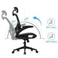 Avec appuie-tête Fabricants Chaise ergonomique en maille Chaise de bureau ergonomique de direction