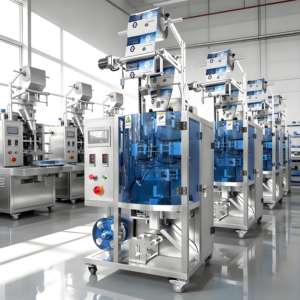 Machine de remplissage et de scellage automatique de sachets de gel énergétique au miel de qualité alimentaire pour sauce, pâte d'arachide, pâte de pistache, machine à sachets de forme spéciale - Product Image 6