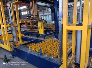 Tête de cerclage horizontale mobile et transportable, équipement automatique de cerclage PET pour ligne de production de blocs de béton cellulaire - Product Image 3