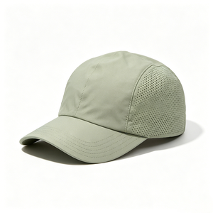 Lightweight Breathable 5-Panel Canvas Running Cap Summer Outdoor Sports <b>Hat</b> for Hiking Golf & Travel Casual Use - Product Image 2