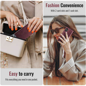 <span class=keywords><strong>CaseMe</strong></span>, nueva cartera de negocios, Funda de cuero PU para <span class=keywords><strong>iPhone</strong></span> 16 Plus 15 Pro Max, funda con tapa multifuncional para <span class=keywords><strong>iPhone</strong></span> 16 Plus 15 Pro - Product Image 3