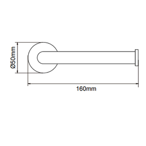 Porte-serviettes en <span class=keywords><strong>papier</strong></span> en acier inoxydable 304 sur mesure, gris canon, fixation par vis, porte-<span class=keywords><strong>papier</strong></span> toilette durable, accessoire de salle de bain - Product Image 2