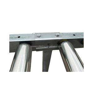 Çok sanayi için Naili konveyör, elektriksiz paslanmaz çelik hareketli ve sabit makaralı konveyör ayarlanabilir hız lastik bant - Product Image 6