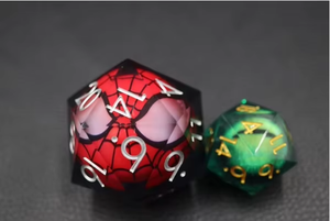 Extra Large Handcrafted <strong>20</strong> <strong>Sided</strong> Floating <strong>Dice</strong> Moving Dragon Eye D20 Resin <strong>Dice</strong> for Dungeons and Dragons - Product Image 2