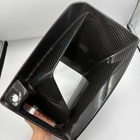 Grilles de ventilation avant en fibre de carbone préimprégnée personnalisées pour BMW G87 M2, garnitures de calandre en maille pour pare-chocs avant en carbone avec aérateurs de phares antibrouillard