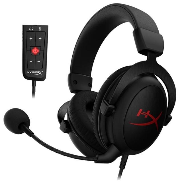 Hyper X Cloud Headphone Core+Amp 7.1 Computer Stinger Core Surround Gaming Wired Headset for Sale