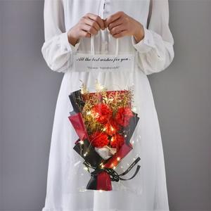 All'ingrosso san valentino Bouquet cielo stellato rosa e <span class=keywords><strong>fiori</strong></span> <span class=keywords><strong>secchi</strong></span> per la laurea di natale Halloween nuovo anno regalo - Product Image 2