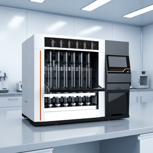 Analyseur de fibres intégré à chauffage infrarouge Drawell DW-F800, machine de test des fibres brutes NDF ADF pour l'industrie alimentaire et des aliments pour animaux - Product Image 4