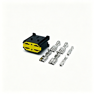 Connecteur automobile 6 broches pour contacteur de démarrage et verrouillage de l'allumage Renault <span class=keywords><strong>Dacia</strong></span> Logan, en cuivre, Référence 1544147-1 AL239 - Product Image 1
