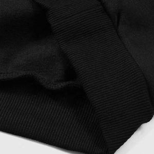 Novedad 2025, Sudadera con Capucha Extra Grande para Hombre, de Alta Calidad, con Bordado de Letras Personalizado, Estampado Gráfico, Corte Cuadrado - Product Image 3