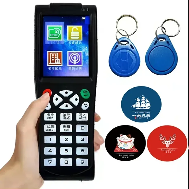 ICOPY X10 Smart Card Reader NFC Clone Copier RFID Token Writer EM4305 Mini Tag Crack Programmer Wifi 134.2kHz Tag Duplicator